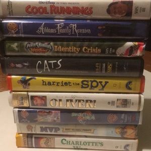 Addams Family Reunion, Space Jam & more Movies on VHS